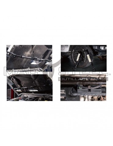 Lampe de capot pliable PRO - LED