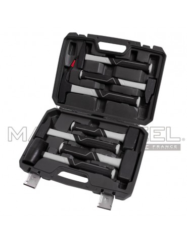 Coffret de MARTEAUX universels, 7 pièces